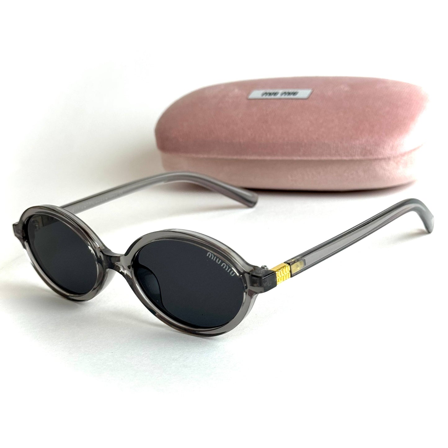 Miu Miu SMU10Q – Grey Transparent