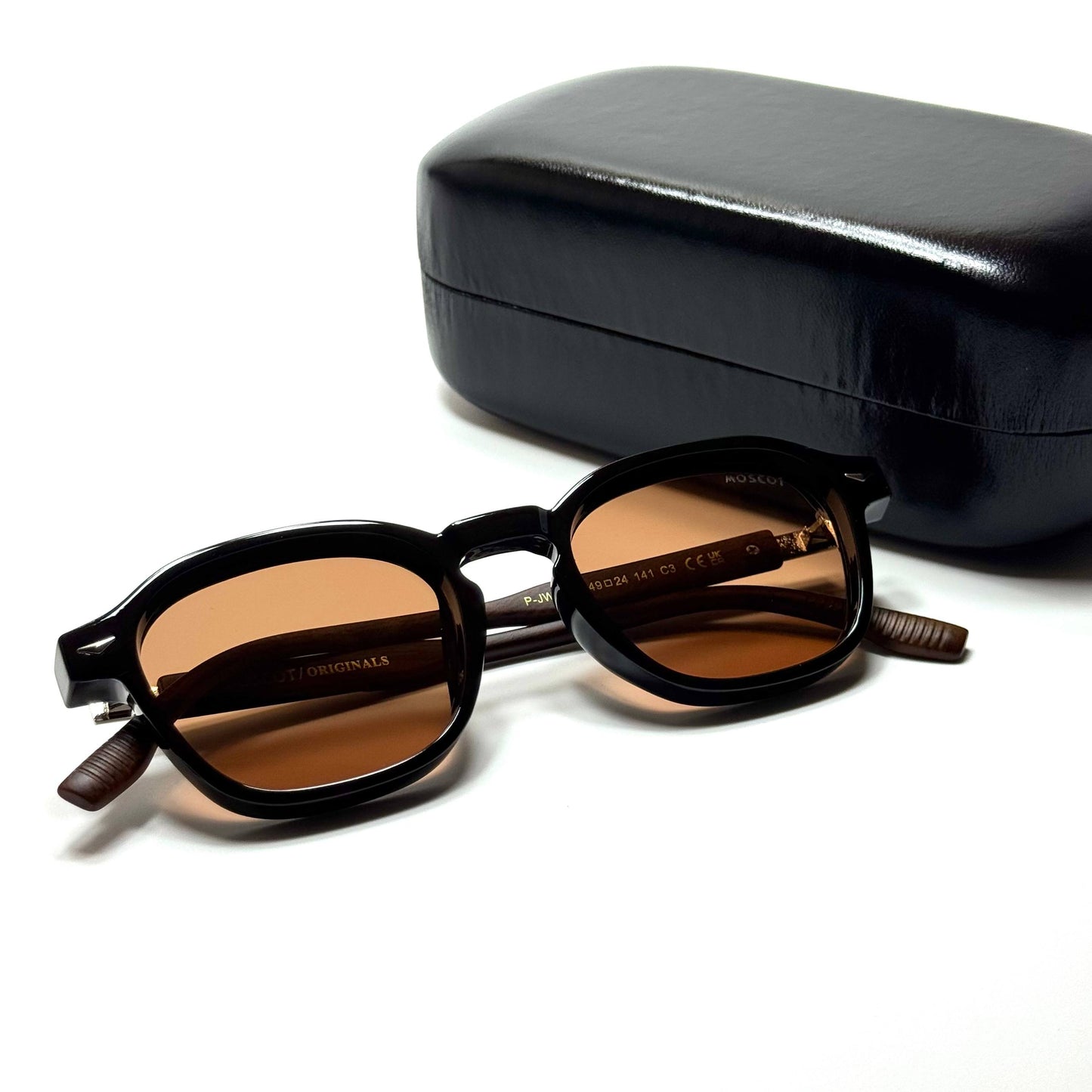 Moscot Round – Black Brown