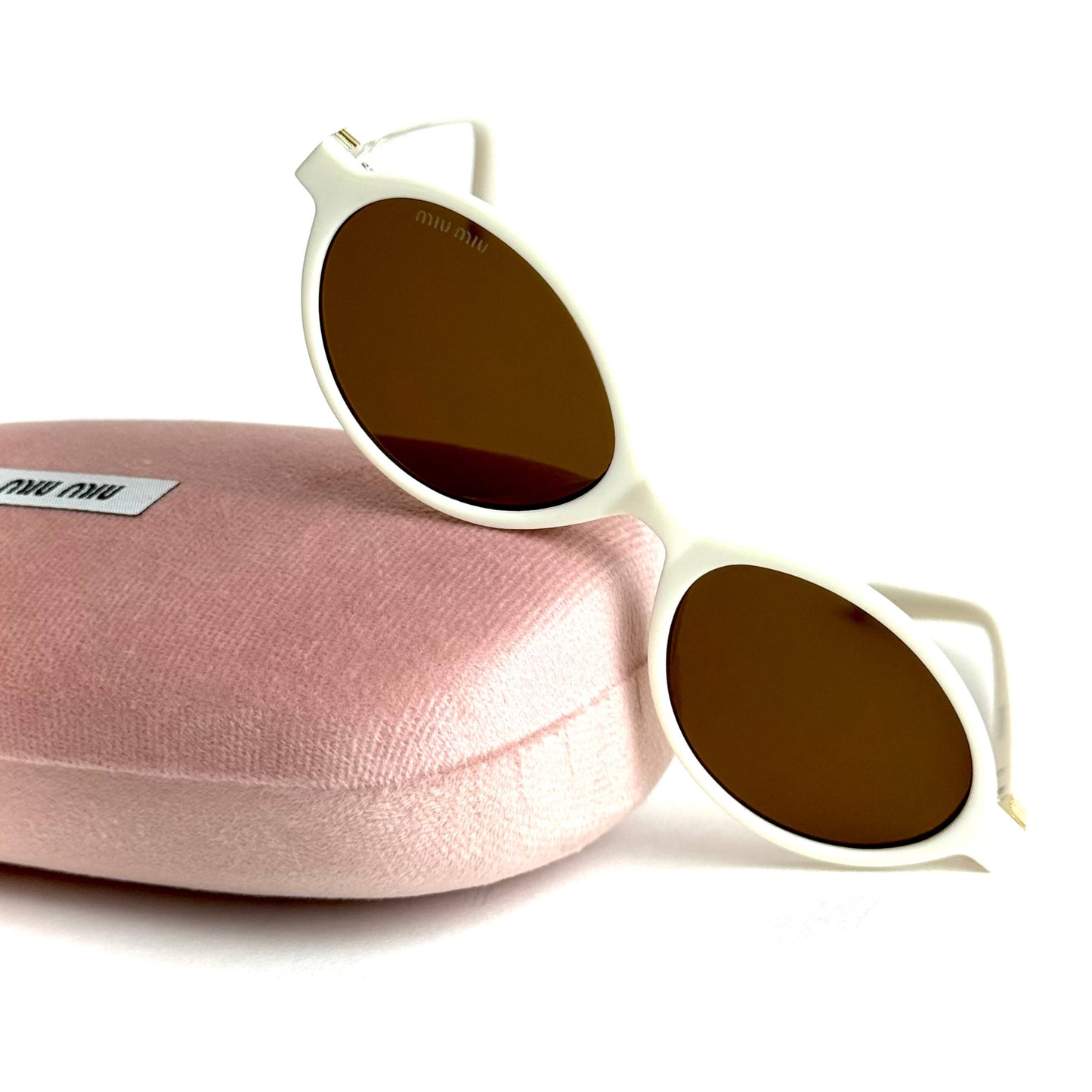 Miu Miu Regard – White Brown