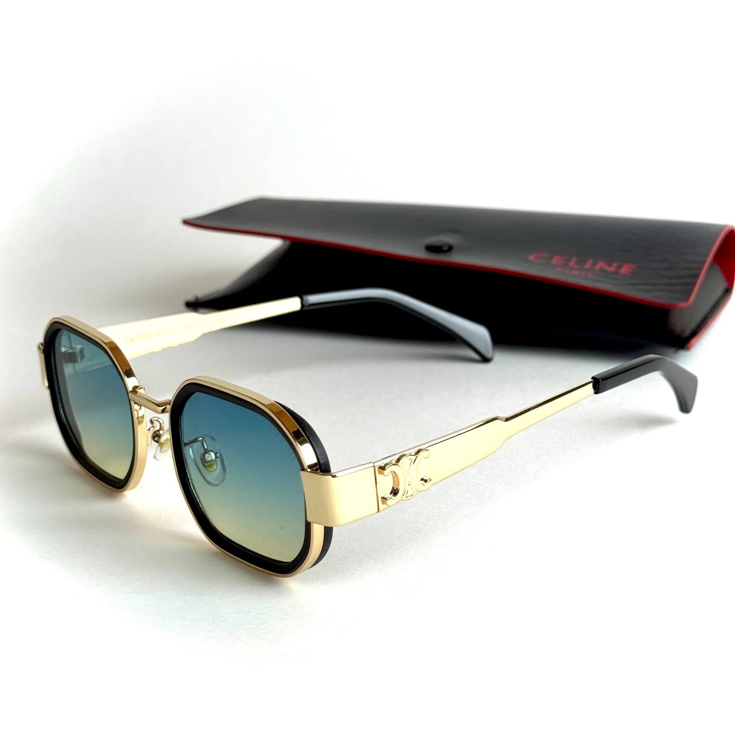 Celine Triomphe CL4027U – Gold Gradient