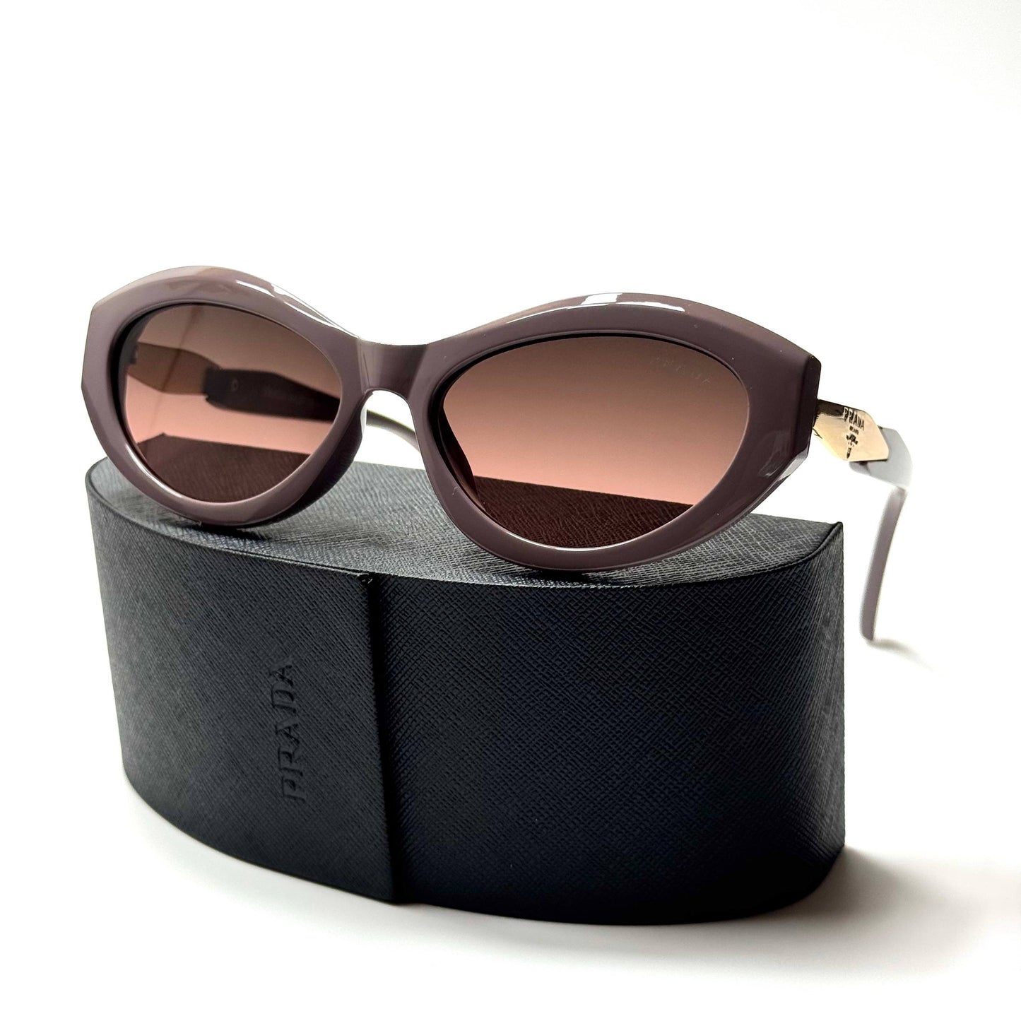 Prada Oval – Tortoise Purple