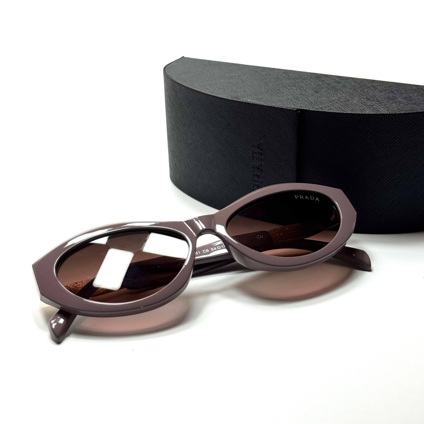 Prada Oval – Tortoise Purple
