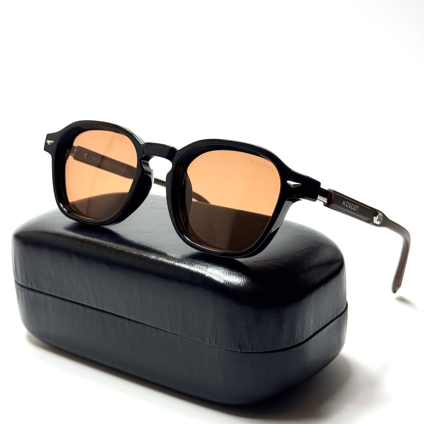 Moscot Round – Black Brown