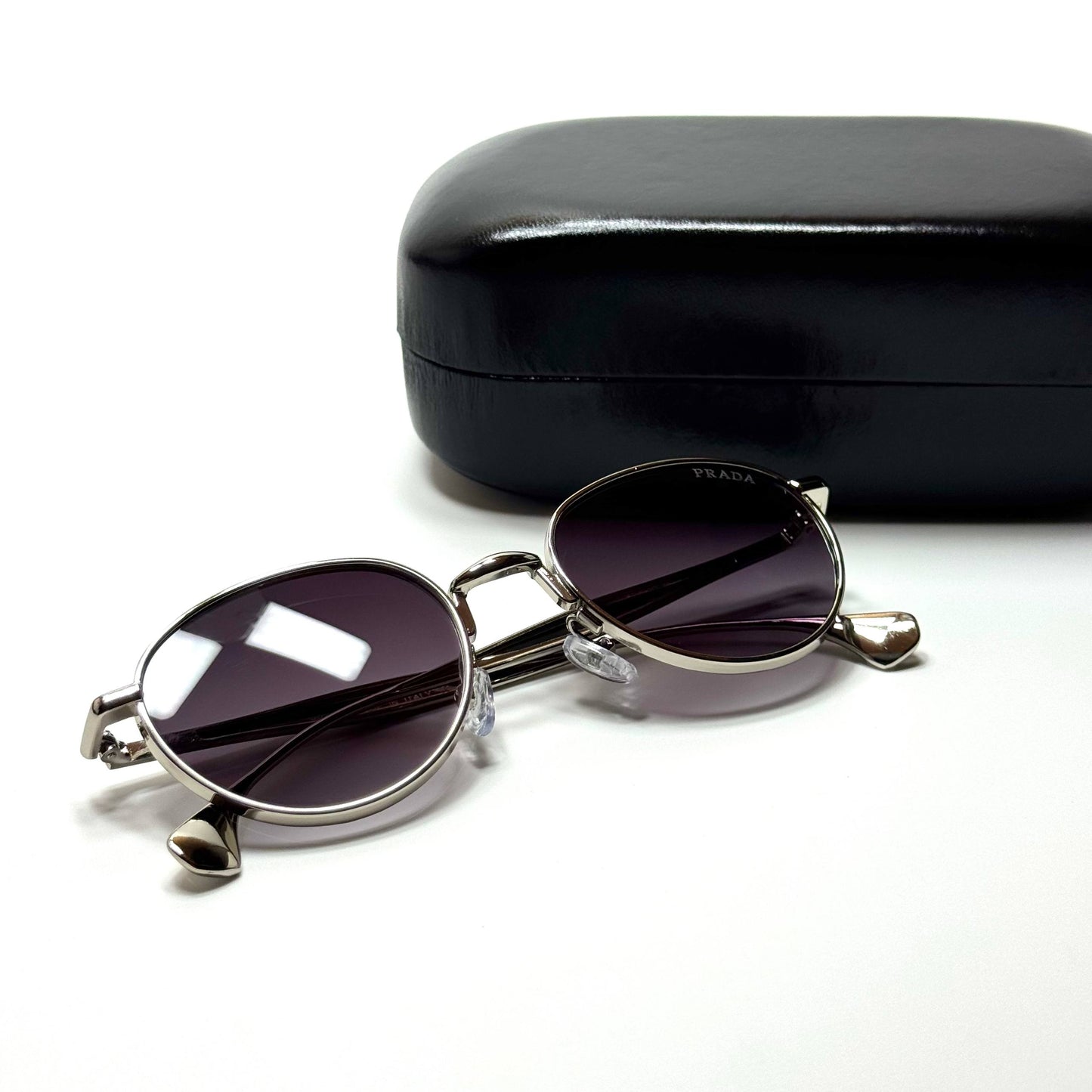 Prada Round – Silver Purple